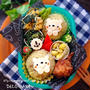 スパイス肉そぼろおにぎりの子ども弁当◡̈⃝♩