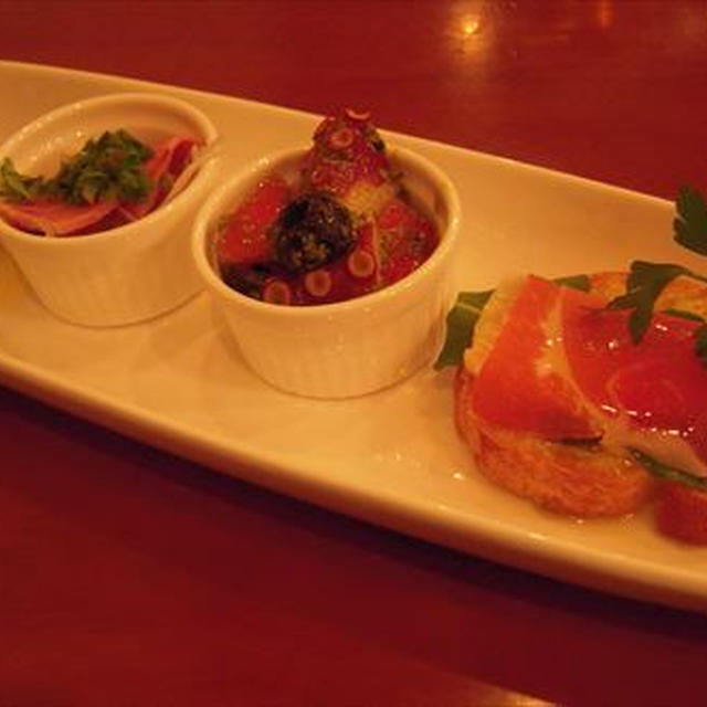 STEAK&WINE EBISU 前菜に鯨の胃袋味わう