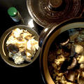 里芋と霜降りひらたけの炊き込みごはん。 by mosnogohanさん