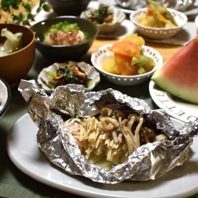 質重視の晩ごはん♪…腹筋ついた？食べるタイミング。