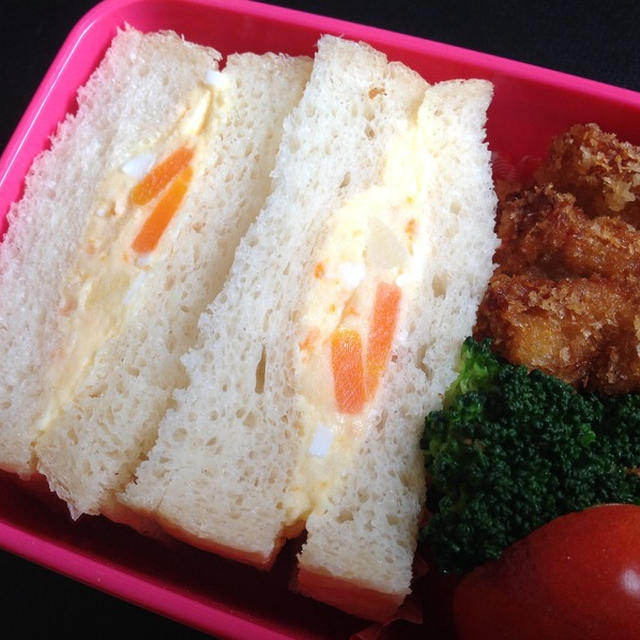 イギリス食パンで手抜きのサンド弁☆