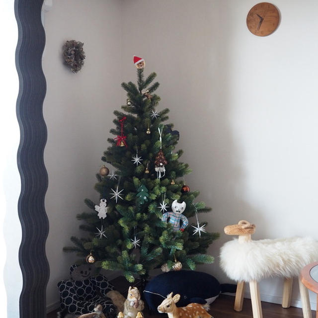 クリスマスツリーと、森の仲間たち