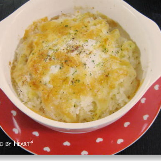 ★ﾃｷﾄ～なﾋﾄﾘお昼ｺﾞﾊﾝ*ご飯のｵｰﾌﾞﾝﾞ焼き*