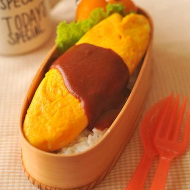 ママ弁「オムレツのお弁当」