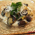冷た～～～い茄子のぶっかけそうめん♪