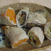 いろんなうまみが混じり合う♬豚ロース肉巻