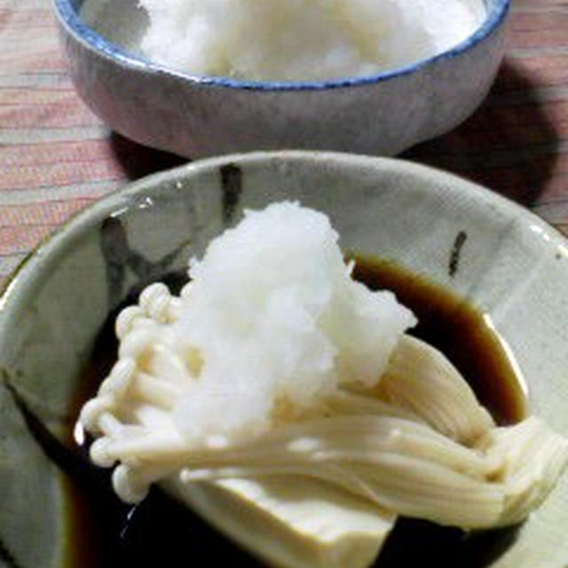 「湯豆腐」