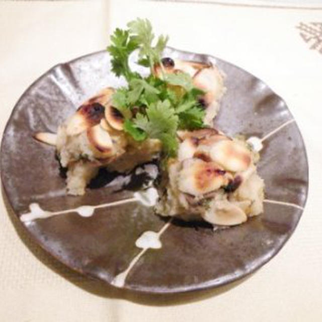 ＊マッシュポテトのアーモンド焼きと抽選会！＊