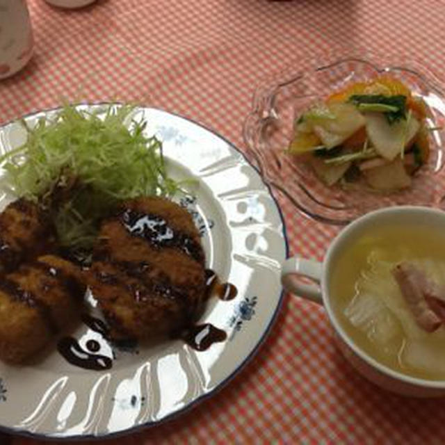 １月第２週の教室、家庭料理における洋食の王道