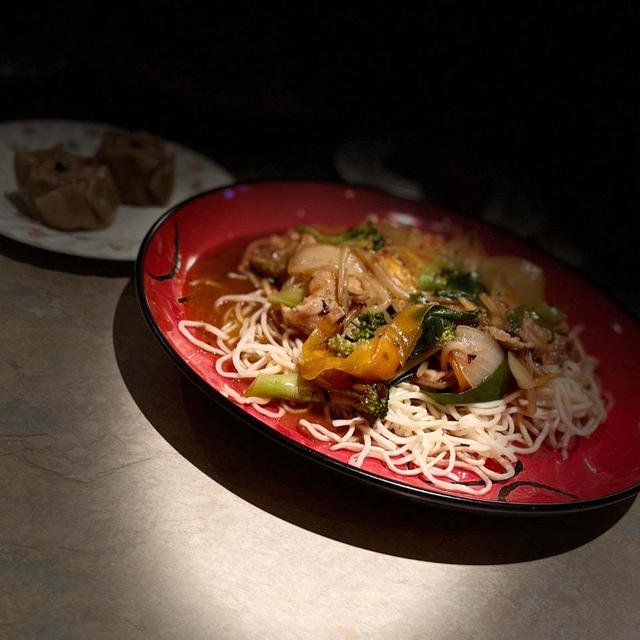 中華焼きそば&シュウマイ