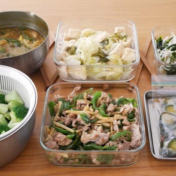 野菜が安くてありがたい…今週の常備菜