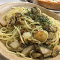 10/9 朝昼兼パスタ&チーズトースト