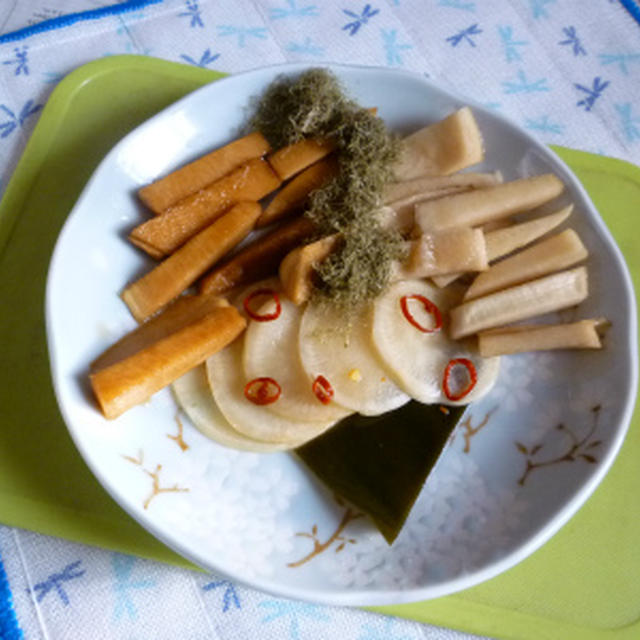 漬け物3種のタパス