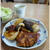 鶏モモ肉のとろとろ炒め煮。　醤油マスタードソースで。。