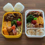 今日のお弁当（高1息子と中1娘）
