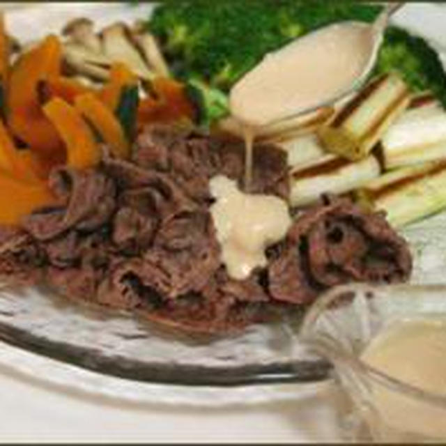 牛肉の味を引き立てるソース