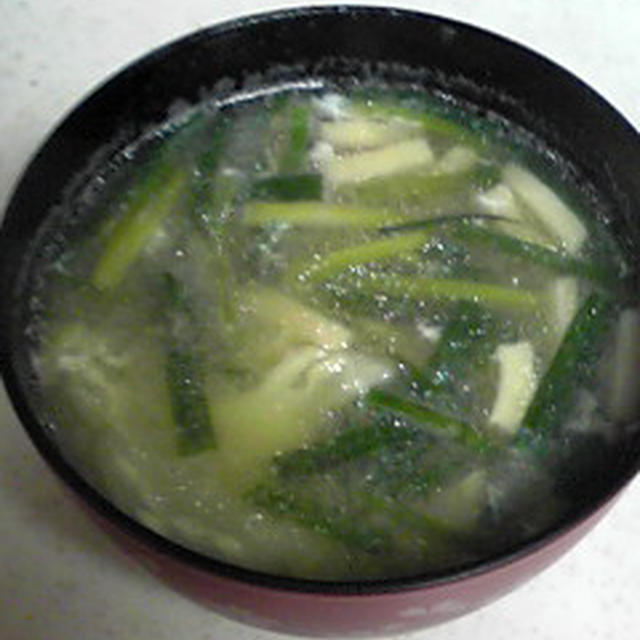 メジナのアラでみそ汁