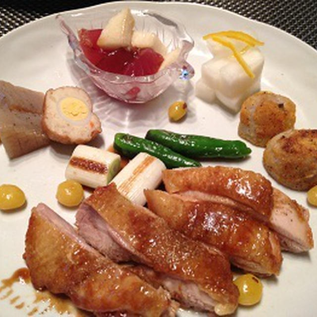 和食はいつものワンプレートで