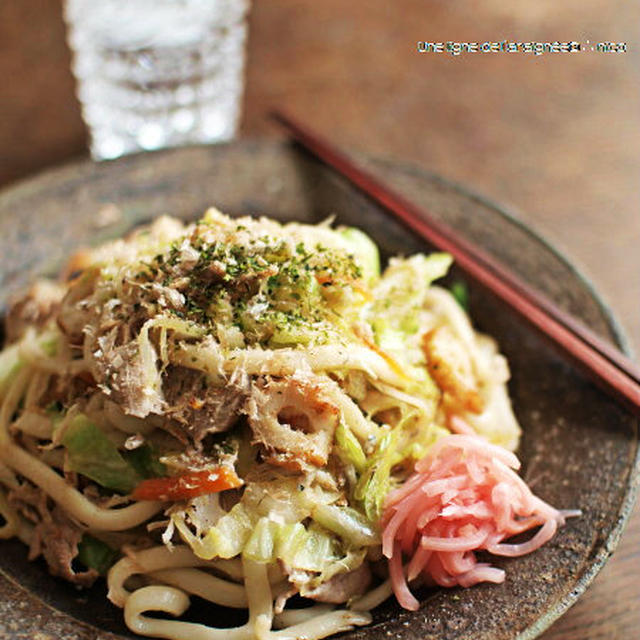 焼きうどん。