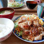 黒豆みその豚肉生姜焼き、昨日の昼ごはん#本日のおうちごはん