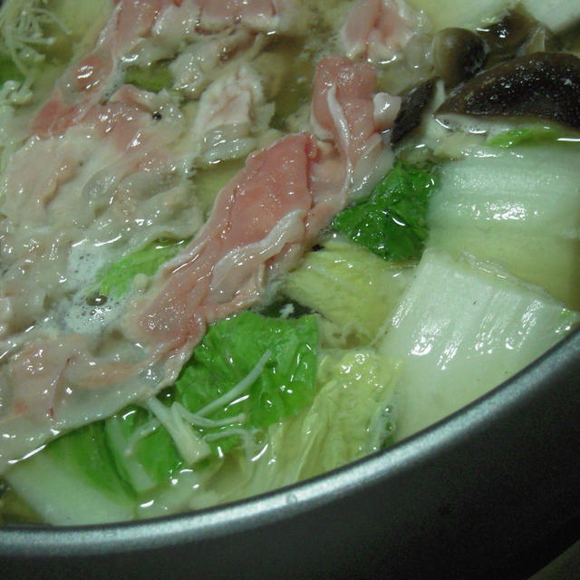 豚しゃぶ鍋