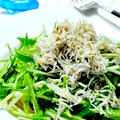 じゃこと水菜のパスタ