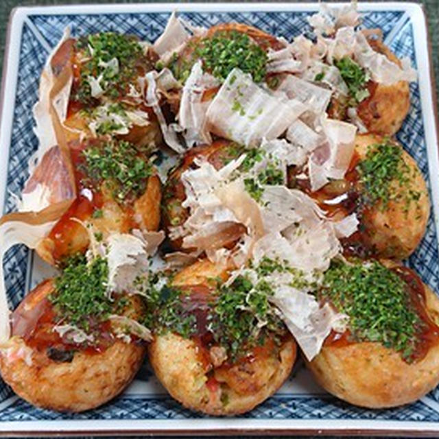 たこ焼きで昼ごはん