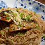 焼鯖そうめんと。七夕そうめんの準備はお急ぎあれ。