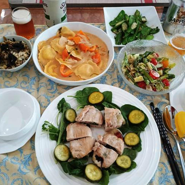 逆流性食道炎で喉がいつも痛い ～ ラビオリ レッドタイカレーが美味しい