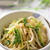 フライパンで簡単！もやしと水菜の胡麻和え