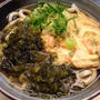 朝ごはんに「かき揚げ昆布うどん」