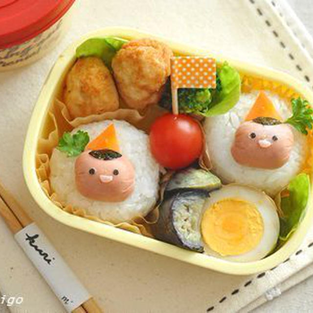 【連載】レシピブログ「お顔ウインナーのお弁当」