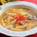 【豆腐と塩昆布の中華風スープ】塩昆布の塩味と旨味が活きている中華風スープレシピ！【116kcal】
