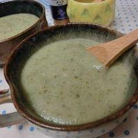 スパイスまじっく♪　キャベツの外葉とじゃがいものポタージュ