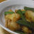 新じゃがとスナップえんどうの甘醤油炒め