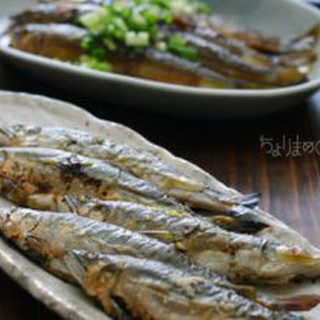 あゆの塩焼き・甘辛焼きで、晩ごはん。とサプライズ☆