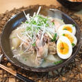 夕食☆鶏手羽元と大根の白湯スープ煮