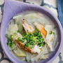 【ほっと温まる具だくさんスープレシピ】手羽中と白菜のスタミナうま塩スープ
