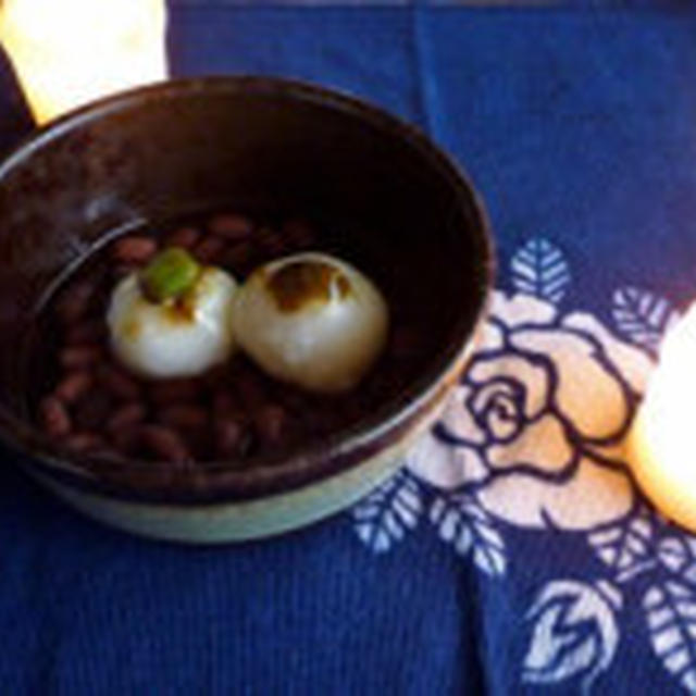 ハロウィンスイーツ〜眼玉ぜんざい