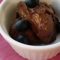 ブルーベリーのローチョコレートクリーム