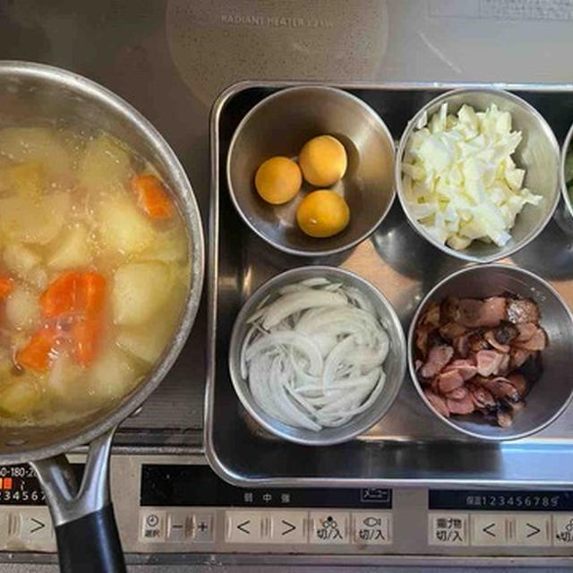 定番料理と晩ご飯