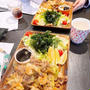 ランチはパッタイ野菜炒めです！！