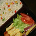 3月27日　　炒飯弁当（練習）