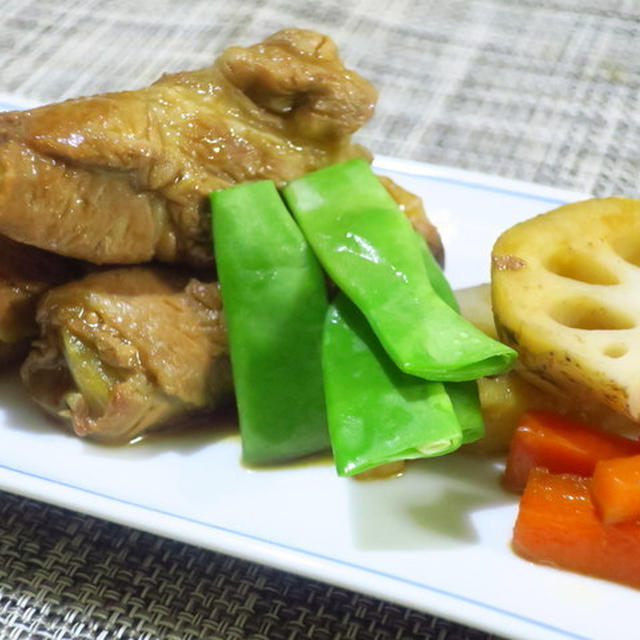 肉巻き大根の照り煮