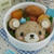 帽子を被ったクマくんのお弁当 ♪　（キャラ弁）