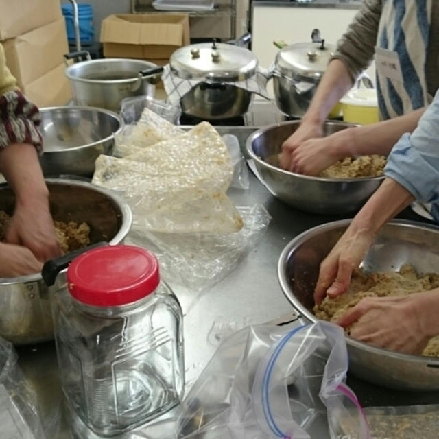 つるちゃんの手作り味噌教室