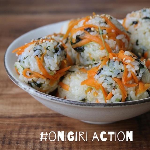 辛うどん麺と韓国おにぎりでOnigiri Action