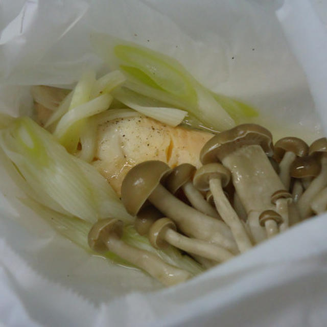 「鱈としめじのペーパー包み蒸し」＆ipad大活躍！！！