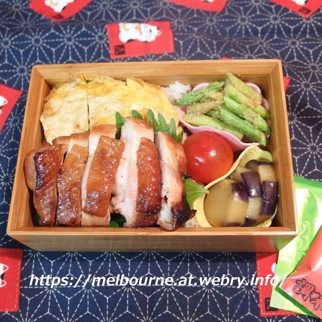 週末しごと【つくおき常備菜】★ 今日のOBENTOは 鶏の照り焼き
