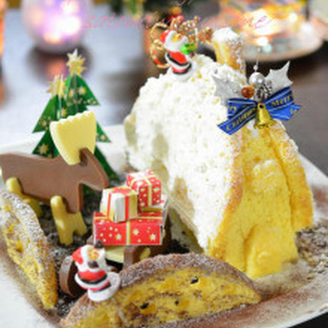 初挑戦！　ヘクセンハウスのクリスマスケーキ♡